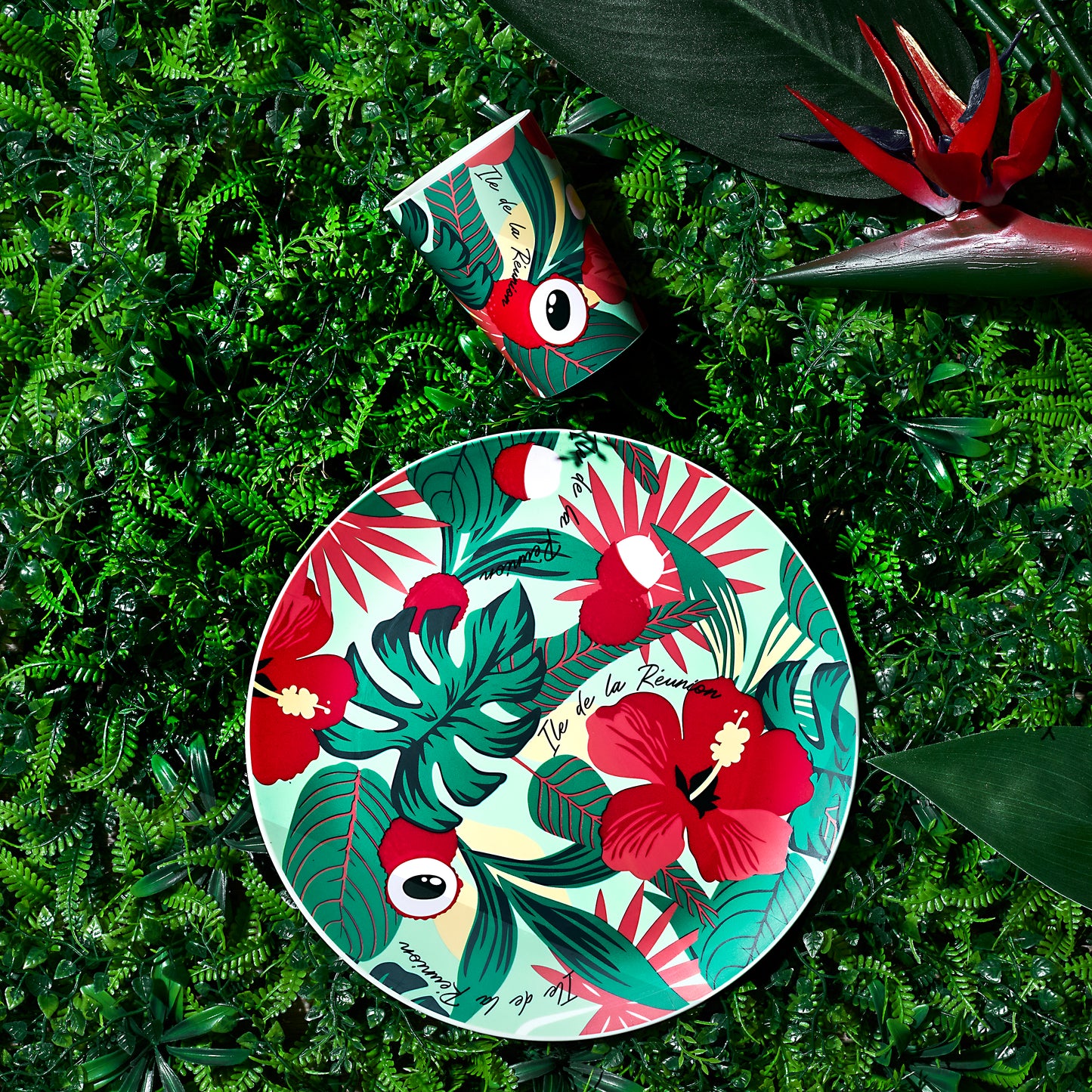 Assiette Réunion 26cm