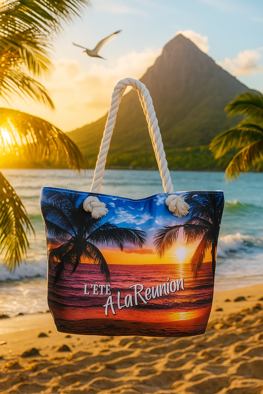 Sac de Plage Réunion 54x36x15 cm
