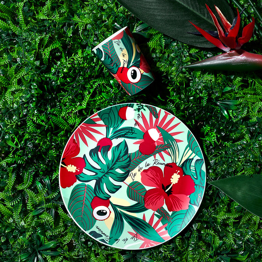 Assiette Réunion 26cm