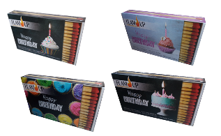 1 Boite de 55 Allumettes 10CM