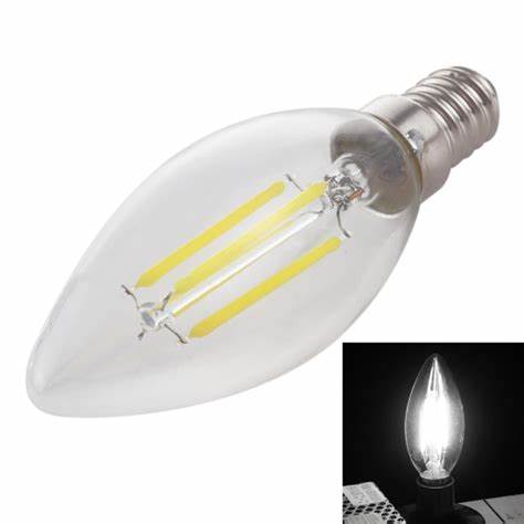 Ampoule Led Flamme Filam 4W E14 6500K